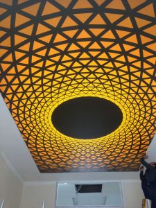 3D Gergi Tavan Modelleri