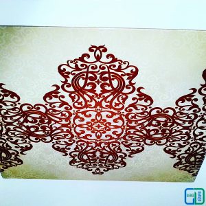 Desenli Gergi Tavan Modelleri