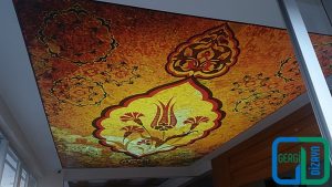 Ebru Desenli Gergi tavan