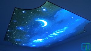 Gergi Tavan Gece Gökyüzü Uygulamaları