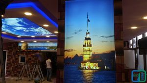 Gergi tavan duvar uygulamaları