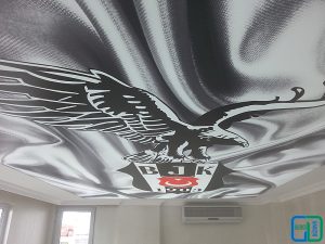 Futbol takımı gergi tavan