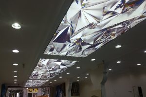 Nişantaşı koridor gergi tavan